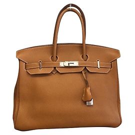Hermès Bolsa HERMES BIRKIN 35 Marrom