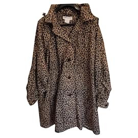 Sonia Rykiel-Raincoat-Imprimé léopard