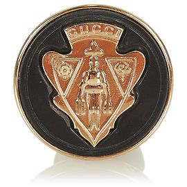 Spilla Gucci Gold Hysteria Nero D'oro