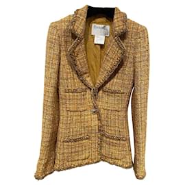 Chanel Jackets Yellow