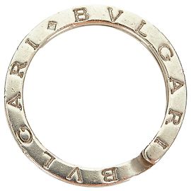 Bulgari Bvlgari Silber Logo Silber Schlüsselring Silber