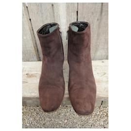 Heschung-Heschung p ankle boots 38-Dark brown