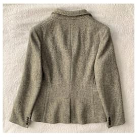 Ralph Lauren-Wool blazer jacket-Beige