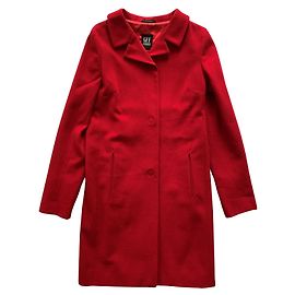 Gianfranco Ferre Vintage Casaco de lã vermelho vintage Vermelho
