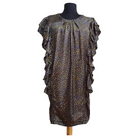 Robe en soie Baum und Pferdgarten Multicolore