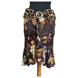 Just Cavalli-Skirts-Multiple colors,Leopard print