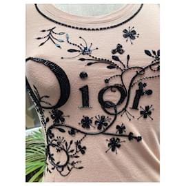 Dior-Sublime débardeur Dior perles-Beige