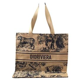 Dior Fourre-tout Beige Bleu Marine