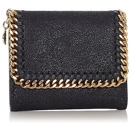 Stella Mc Cartney Stella McCartney Cartera pequeña negra Falabella Shaggy Deer Negro