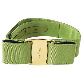 Salvatore Ferragamo Gürtel Grün