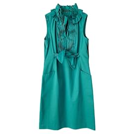 slim fit dress slacks T-Tahari Smocked Airflow Dress – Elie Tahari