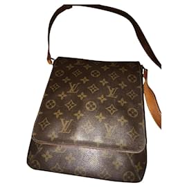 Louis Vuitton-Louis Vuitton Musette Salsa PM canvas brown-Dark brown