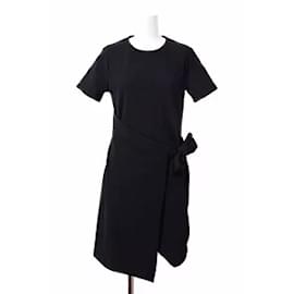 Michael Kors-Good Condition MICHAEL KORS Stretch Jersey Dress XS Black Michael Kors [Used]-Black