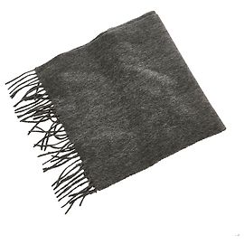 Bufanda de lana gris MCM Gris