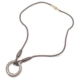 Bottega Veneta Halskette Silber