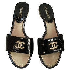 Chanel Mules Black
