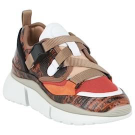 Chloé-Sonnie Leather Low-Top Sneakers-Multiple colors