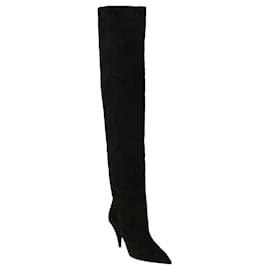 Saint Laurent-Saint Laurent Kiki Boots-Black