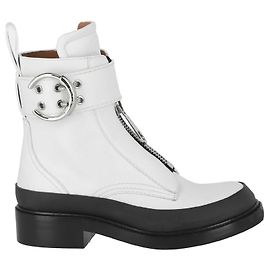 Bottines Chloé Roy en cuir Blanc