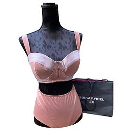 Sonia Rykiel pour H&M Sublime bra and high panty set Sonia Rykiel for H&M Pink