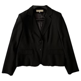 Gerard Darel Black wool blazer jacket Black
