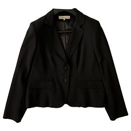 Gerard Darel Giacca blazer di lana nera Nero