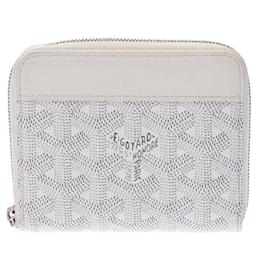 goyard small zip wallet