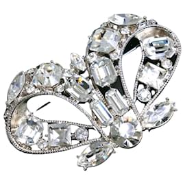 Swarovski Brosche Silber