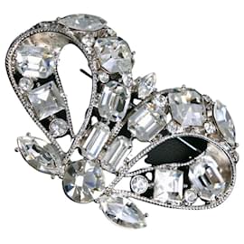Swarovski-Broche Swarovski-Argenté