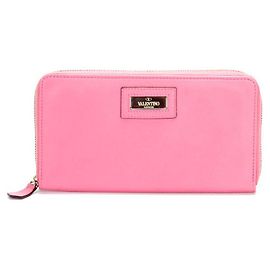 Valentino Cartera Larga Redonda en Rosa Rosa