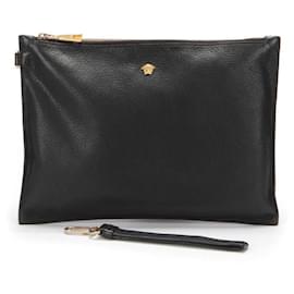 Versace-Second Bag in Black-Black