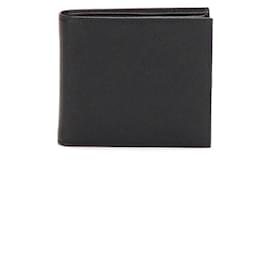Prada-Two-Fold Wallet in Black-Black