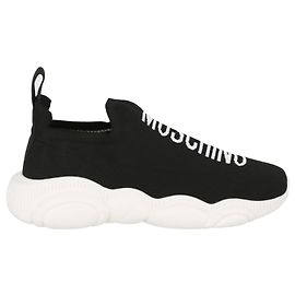 Moschino Donna Teddy Knit Sneakers Nero