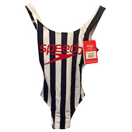 Autre Marque Maiô Speedo azul e branco Branco Azul