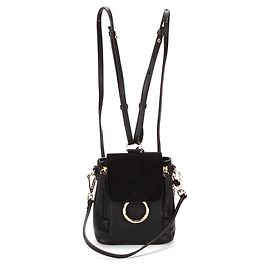 Chloé Borsa zaino in nero Nero