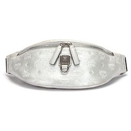MCM Gürteltasche in Silber Silber Metallisch