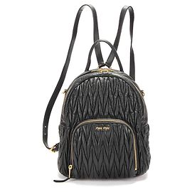 Miu Miu Zaino Miu nero Nero