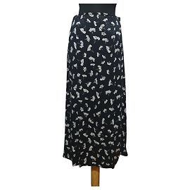 Maje Jiseille A-line skirt black currant Black Multiple colors