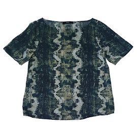 Blusa Steffen Schraut de seda y algodón Multicolor