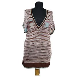 Missoni Tunic Top Multicolore Viscose Size M Multiple colors