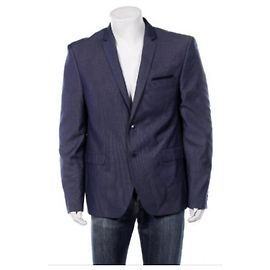 Georges Rech Unanyme Homme NWT Laurnet Blue Suit Jacket Blue