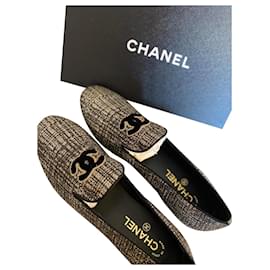 Chanel-Novo mocassim Chanel multicolorido excelente-Outro