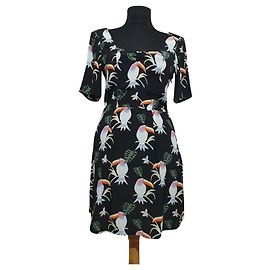 Robe Pelicans & Other Stories Viscose Multicolore XS Multicolore