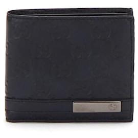 Gucci-Gucci Shiman Folded Wallet 233100 in black-Black