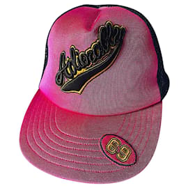 Christian Dior-Casquette Vintage Galliano « ADiorable »-Rose