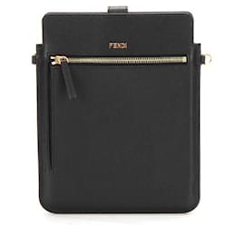 Fendi-Shoulder Bag in Black-Black