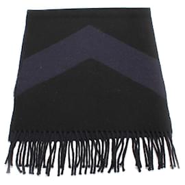 Hermès-Muffler in Black-Black