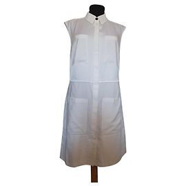 Vestido Proenza Schouler White Label Blanco Blanco