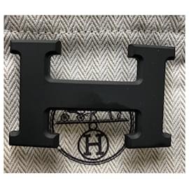Hermès-Boucle Hermès H 5382-Noir