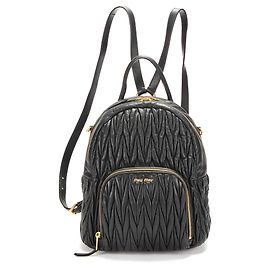 Mochila Miu Miu Negro